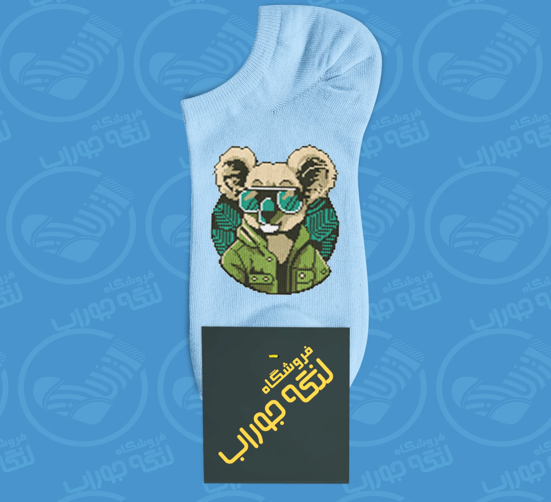 طراحی جوراب زنانه مچی